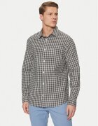 Tommy Jeans Cămașă Poplin Check DM0DM21115 Regular Fit