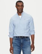 Tommy Jeans Cămașă Stretch Oxford DM0DM09594 Albastru celest Slim Fit