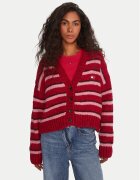 Tommy Jeans Cardigan Badge DW0DW21678 Relaxed Fit