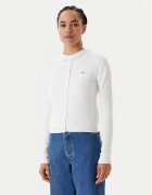 Tommy Jeans Cardigan Essential DW0DW20976 Écru Regular Fit