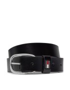 Tommy Jeans Curea Tjw Oval 3.0 AW0AW15836 Negru