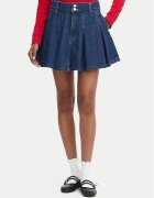 Tommy Jeans Fustă de blugi DW0DW22897 Regular Fit