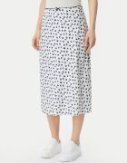 Tommy Jeans Fustă midi DW0DW20272 Écru Regular Fit