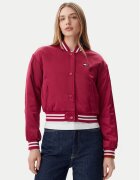 Tommy Jeans Geacă bomber Satin Coach DW0DW20229 Regular Fit