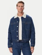 Tommy Jeans Geacă de blugi Archive Teddy DM0DM23485 Regular Fit