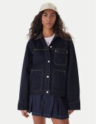 Tommy Jeans Geacă de blugi Chore DW0DW21981 Regular Fit