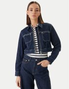 Tommy Jeans Geacă de blugi DW0DW22384 Straight Fit