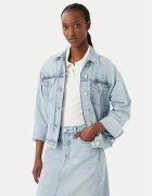 Tommy Jeans Geacă de blugi DW0DW23471 Relaxed Fit