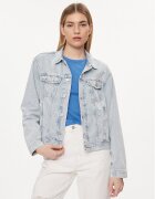 Tommy Jeans Geacă de blugi Flag DW0DW18331 Regular Fit