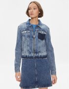 Tommy Jeans Geacă de blugi Izzie DW0DW16989 Slim Fit
