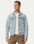 Tommy Jeans Geacă de blugi Ryan Jacket Rwb Cj6013 DM0DM23657 Regular Fit