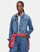Tommy Jeans Geacă de blugi Trucker DW0DW22898 Slim Fit