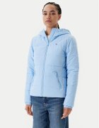 Tommy Jeans Geacă DW0DW20959 Albastru celest Slim Fit