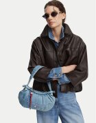 Tommy Jeans Geantă Tjw Icon Charms Denim Shlder Bag AW0AW18883
