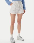Tommy Jeans Pantalon scurți din material Claire DW0DW21643 Écru Regular Fit