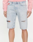 Tommy Jeans Pantaloni scurți de blugi Ryan DM0DM18804 Albastru celest Slim Fit
