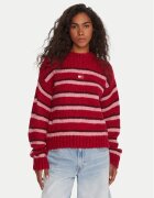 Tommy Jeans Pulover Badge DW0DW21679 Relaxed Fit