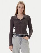 Tommy Jeans Pulover DW0DW22036 Slim Fit