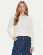 Tommy Jeans Pulover Essential DW0DW20159 Écru Regular Fit