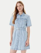 Tommy Jeans Rochie de blugi DW0DW21168 Regular Fit