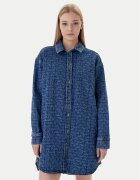 Tommy Jeans Rochie de blugi DW0DW22492 Relaxed Fit