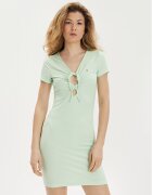 Tommy Jeans Rochie de vară DW0DW17953 Slim Fit