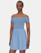 Tommy Jeans Rochie de vară DW0DW20677 Regular Fit