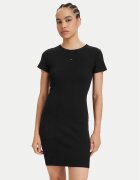 Tommy Jeans Rochie de vară Flag DW0DW22613 Slim Fit
