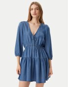 Tommy Jeans Rochie de zi DW0DW20612 Relaxed Fit