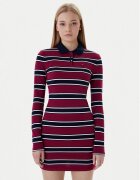 Tommy Jeans Rochie de zi DW0DW21901 Regular Fit