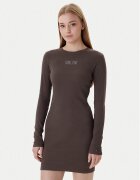Tommy Jeans Rochie de zi Linear DW0DW21902 Slim Fit
