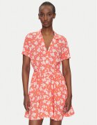 Tommy Jeans Rochie tip cămașă DW0DW21353 Relaxed Fit