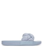 Tommy Jeans Şlapi Tjw Braided Slides EN0EN02975 Albastru celest