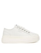 Tommy Jeans Sneakers Tjw Flatform Sneaker Ltr EN0EN02964 Écru