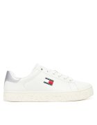 Tommy Jeans Sneakers Tjw Logo Outsole Sneaker Ess EN0EN02703 Écru