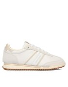 Tommy Jeans Sneakers Tjw Low Profile Runner Lthr Mix EN0EN03001 Écru