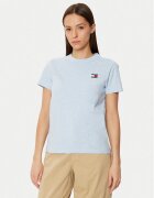 Tommy Jeans Tricou DW0DW20153 Albastru celest Regular Fit