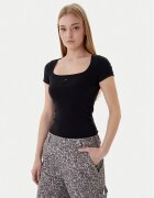 Tommy Jeans Tricou DW0DW21837 Slim Fit
