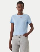 Tommy Jeans Tricou DW0DW22277 Albastru celest Regular Fit