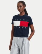 Tommy Jeans Tricou Flag DW0DW22818 Regular Fit