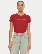 Tommy Jeans Tricou Linear DW0DW18398 Slim Fit