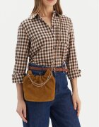 Tory Burch Geantă Fleming Suede Mini Hobo Bag 166066