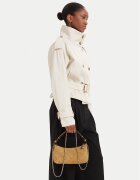 Tory Burch Geantă Fleming Suede Pochette 185797