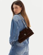 Tory Burch Geantă Kira Turnlock Suede Shouldr Bag 169176