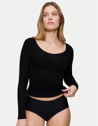 Triumph Bluză de pijama Bauty Layers 10225060 Slim Fit