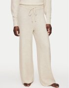 Triumph Pantaloni din material Amourette Cozy 10225058 Écru Regular Fit