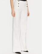 TWINSET Blugi 251TP2590 Écru Wide Leg