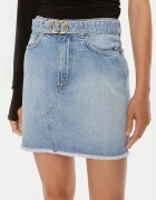 TWINSET Fustă de blugi 241TT2391 Straight Fit