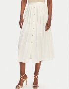 TWINSET Fustă trapez 251TT2143 Écru Loose Fit