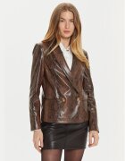 TWINSET Geacă din imitație de piele 242TT2233 Regular Fit